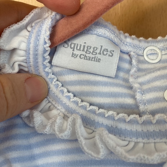 Romper Blue & White 6/9 months - Picture 5 of 7